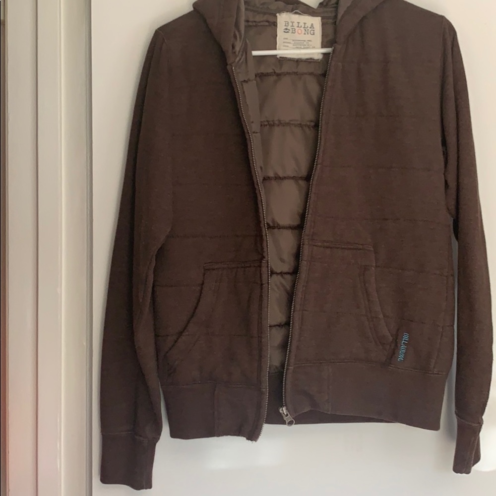 Brown billabong jacket